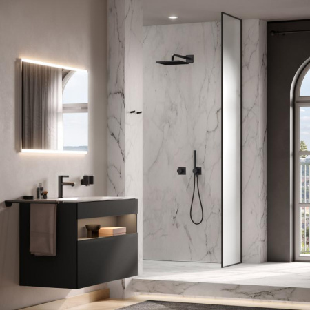 Встраиваемая душевая система Keuco IXMO 59602370002 черный матовый