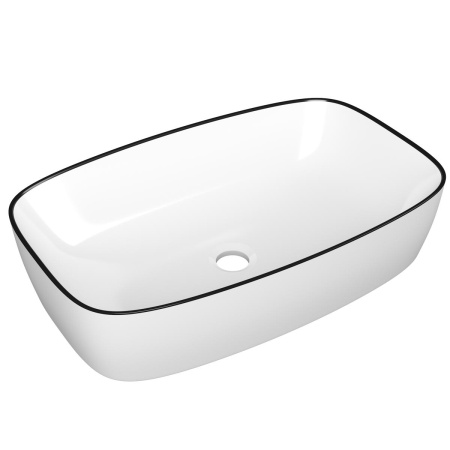 Раковина накладная 61,5см Point Веста PN43702WB белый