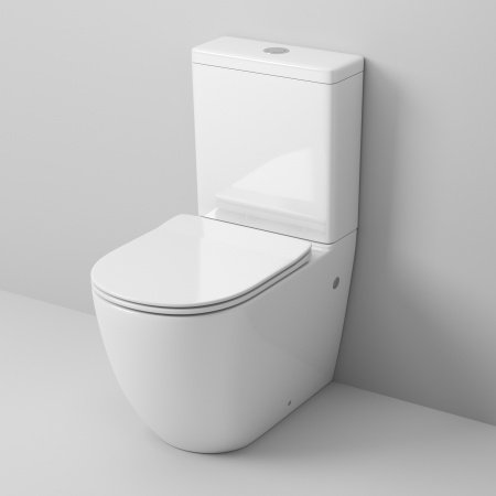 Напольный унитаз-компакт Grossman GR-4446S белый, с сиденьем микролифт