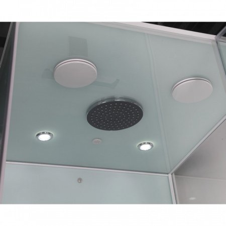 Душевая кабина Orans 86120S0 100x90x220 профиль белый, стекло прозрачное