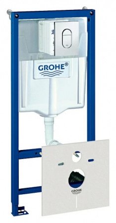 Готовое решение для подвесных унитазов Grohe Rapid SL 38929000 хром глянцевый