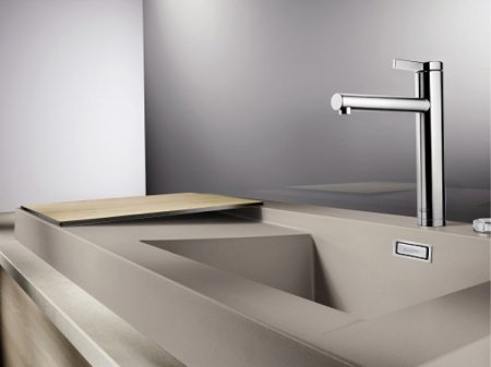 Смеситель для кухни Blanco Linee 517595 нержавеющая сталь