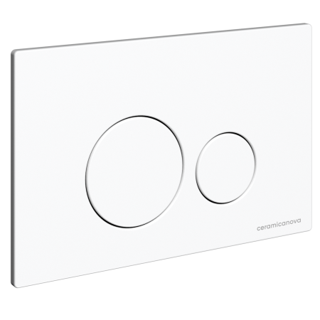 Система инсталляции для унитазов CERAMICA NOVA Envision CN1001W с кнопкой смыва Round цвет белый и креплениями