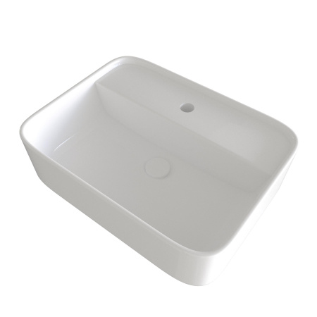 Раковина накладная 55см Point Меркурий PN43833 белый