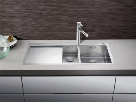 Смеситель для кухни Blanco Linee-S 517593 нержавеющая сталь