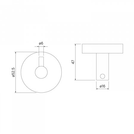 Крючок IDDIS Sena SENSS10i41 хром