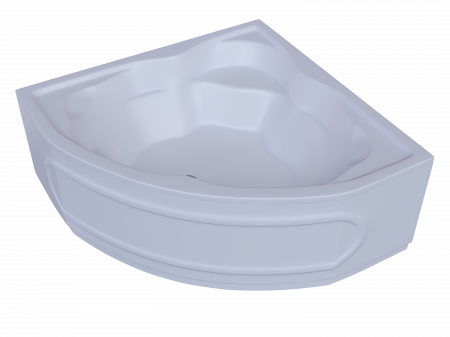 Акриловая ванна Aquatek Сириус 164x164 пустая с фр.экр. вклеенный каркас