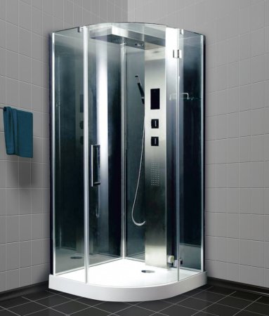 Душевая кабина Timo Premium ARMO Н-506 90x90x200 профиль хром глянцевый, стекло прозрачное