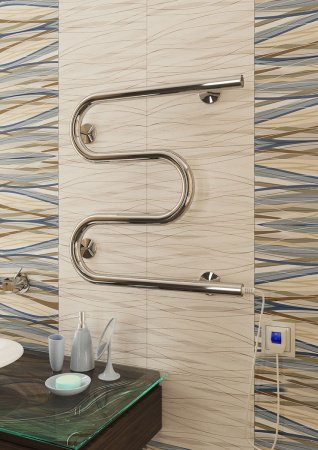 Полотенцесушитель электрический Terminus М-обр 60х35