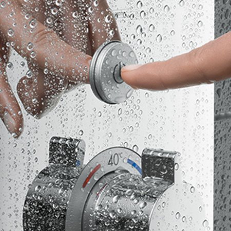 Смеситель для душа Hansgrohe Select 15762000 с термостатом Хром