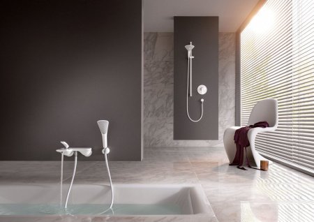 Душевой гарнитур Kludi Fizz 6765091-00 Хром Белый