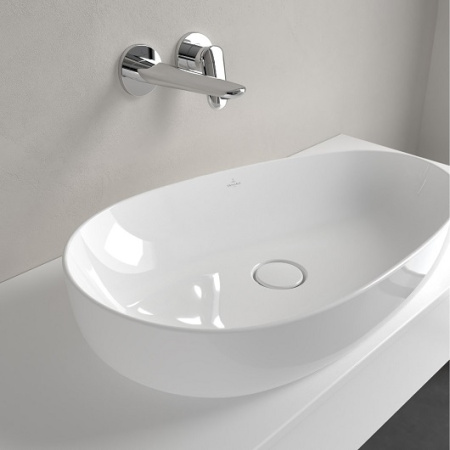 Раковина накладная 65см Villeroy & Boch Antao 4A7465R1 белый с покрытием CeramicPlus