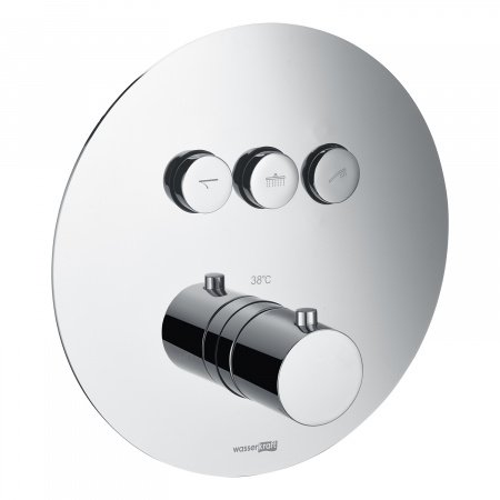 Термостат для душа WasserKraft Dinkel 5844 Thermo хром