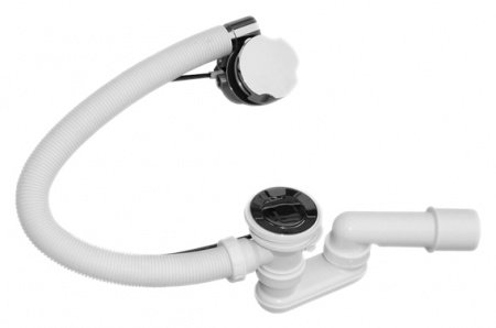 Смеситель на борт ванны Rav Slezak Dunaj D464.5/NP1/570 хром; маленькая пробка