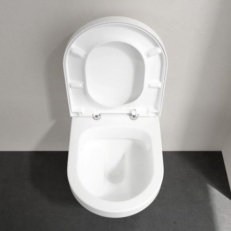 Унитаз подвесной безободковый Villeroy&Boch Architectura Pack 4694HR01 с сиденьем микролифт