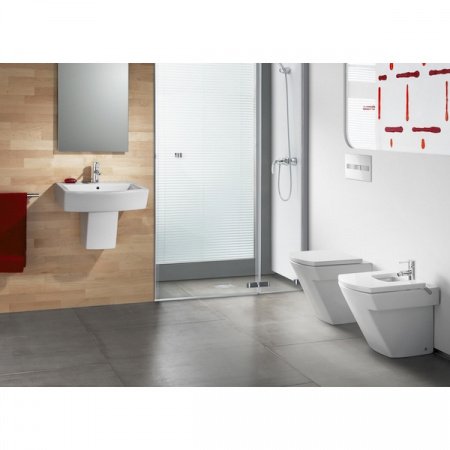 Крышка-сиденье Roca Hall 801622004 с микролифтом, петли хром