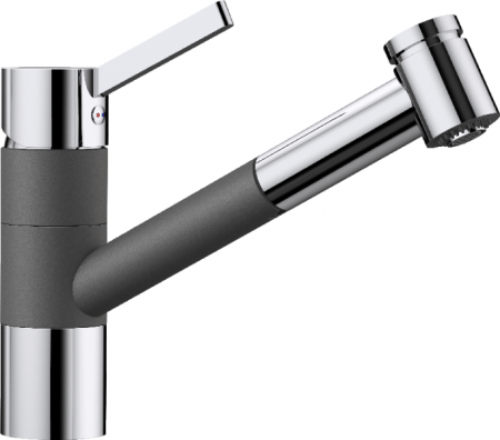Смеситель для кухни Blanco Tivo-S 518798 темная скала