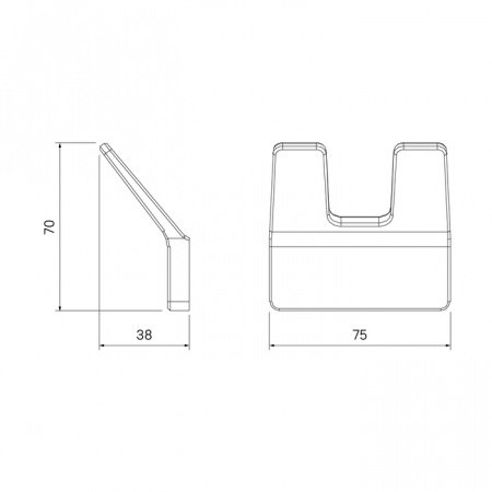 Крючок IDDIS Slide SLISC20i41 хром