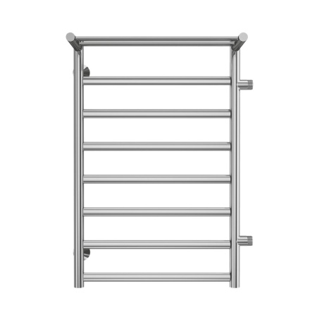 Полотенцесушитель водяной с полкой (боковое подключение) Terminus Хендрикс П8 50х80