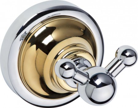 Крючок для полотенца Bemeta Retro Gold and Сhrom 144206038 Золото хром