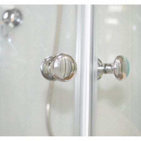 Душевые кабины RGW 381320800-12 100x100x200 профиль матовый хром, стекло прозрачное