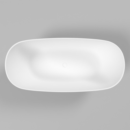 Ванна WHITECROSS Onyx C 160x75 (белый мат) иск. камень