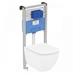 Промо-комплект 3 в 1 подвесной унитаз с инсталляцией Ideal Standard PROSYS TESI AquaBlade® T3868V1