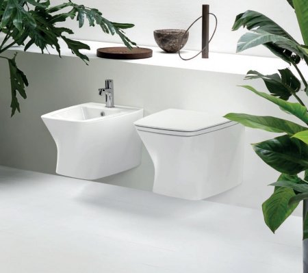 Унитаз подвесной Azzurra Hera HEVKSPE00000BI безободковый