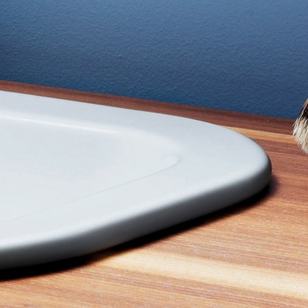 Раковина встраиваемая сверху 69см Azzurra Glaze GLZ69x38/INbi*0 белый