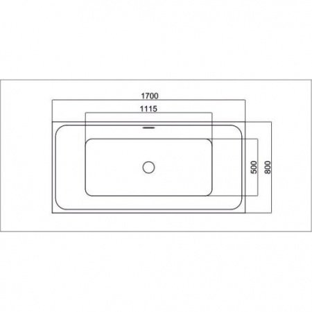 Акриловая ванна Black&White SB 108