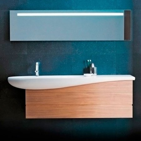 Зеркало Laufen Alessi One 160 с подсветкой Хром