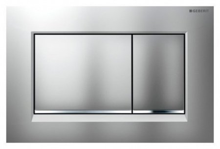 Кнопка смыва Geberit Sigma 30 115.883.KN.1 хром глянцевый/хром матовый