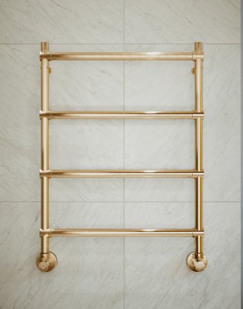 Полотенцесушитель водяной Margaroli Sole 4424704OBN 72х53 бронза