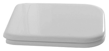 Крышка-сиденье Kerasan Waldorf 418601 белая, с микролифтом, петли бронза