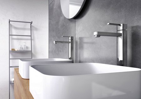 Смеситель для раковины Webert Azeta AZ830402015, хром