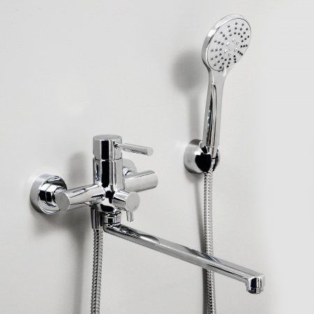 Смеситель для ванны с душем WasserKraft Main 4102L хром