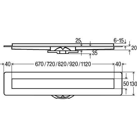 Душевой лоток Viega Advantix 753177 (900 мм)