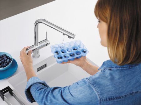 Смеситель для кухни Blanco Fontas II 525138 нержавеющая сталь