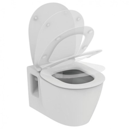 Пневматический промо-набор 4 в 1 Ideal Standard с унитазом E822301 CONNECT Rimless, с сиденьем и крышкой E772401, с инсталляцией PROSYS 120 P и пневматической панелью смыва OLEAS™ P1