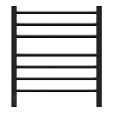 Полотенцесушитель электрический Point PN70756B П7 500x590 диммер слева, черный