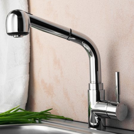 Смеситель для кухни WasserKraft Main 4166 хром