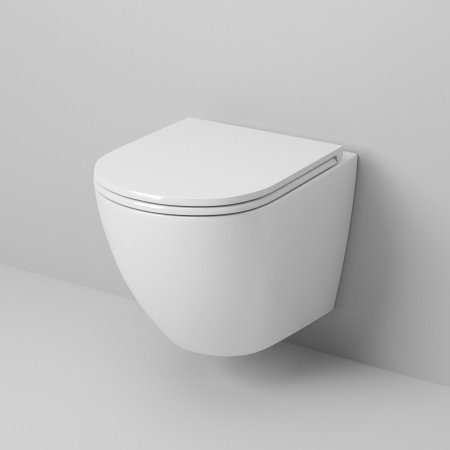 Унитаз подвесной Grossman GR-4455S белый, с сиденьем микролифт