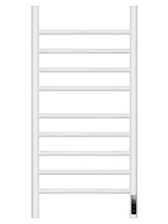 Полотенцесушитель электрический WONZON & WOGHAND BONN, Белый матовый (WW-AL409-MW)