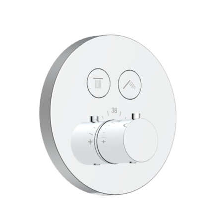 Встраиваемая душевая система с термостатом AQUAme AQM8401CR хром