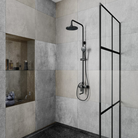 Душевая система D&K Bayern.Fürth DA1523705B18, черный