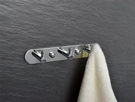 Крючки для полотенец Fixsen Hotel FX-31005-3 Хром