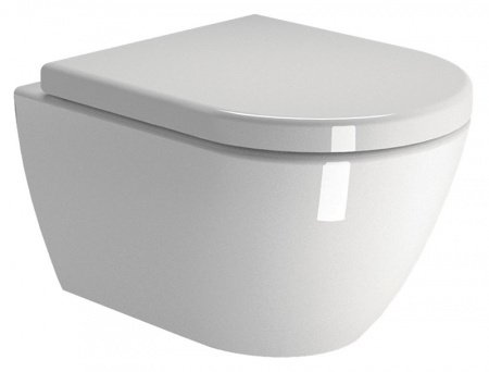 Унитаз GSI Pura 50 881811 белый глянцевый