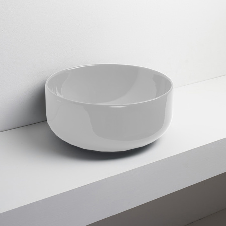 Раковина накладная 45см Simas Baloon BA01 белый