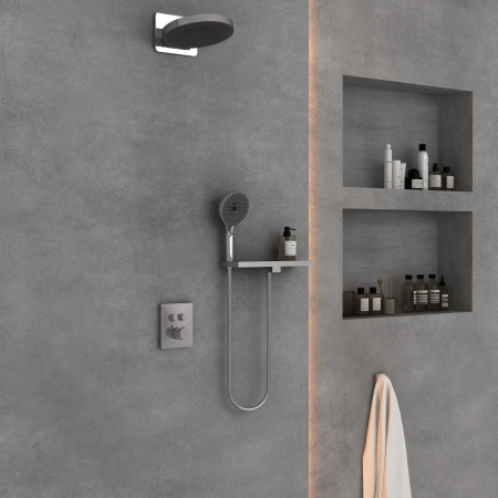 Душевой комплект Vincea Inspire VSFW-3I21T1RCH встраиваемый, термостатический, 2 режима, хром