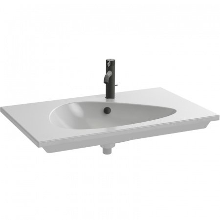 Раковина Jacob Delafon Nouvelle Vague 81 EXAR112-Z Белая глянцевая